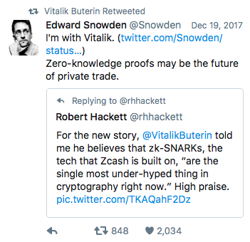 Snowden ZCash